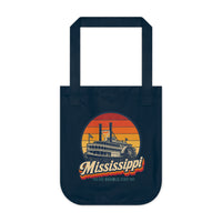 Mississippi Paddlewheel Riverboat Tote Bag