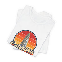 Columbus Retro Sunset Tee