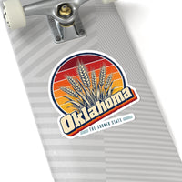 Oklahoma Wheat Fields Sticker