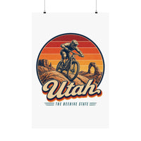 Utah Moab Mountain Biking Poster