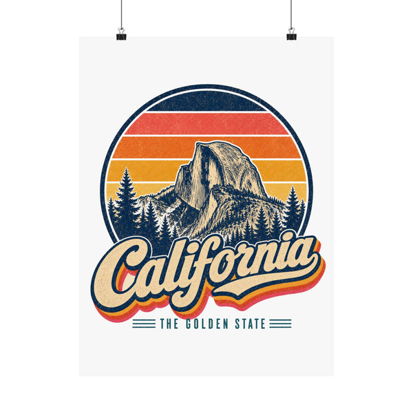 California Yosemite Half Dome Poster