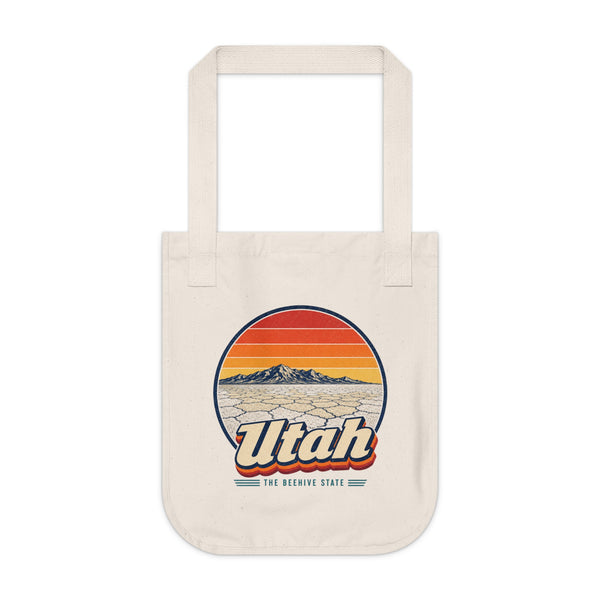 Utah Bonneville Salt Flats Tote Bag