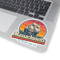Massachusetts Mayflower Ship Sticker