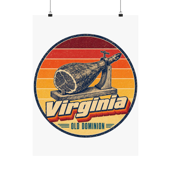 Virginia Country Ham Poster