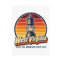 West Virginia Coal Miners Lantern Poster