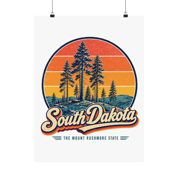 South Dakota Black Hills Pines Poster