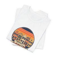 South Carolina Rainbow Row Charleston Tee