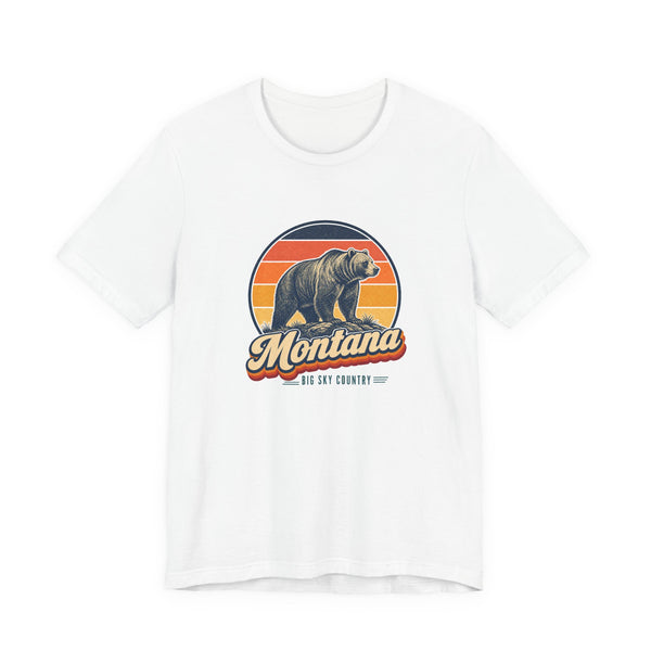 Montana Grizzly Bear Tee