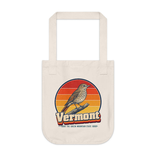 Vermont Hermit Thrush Tote Bag