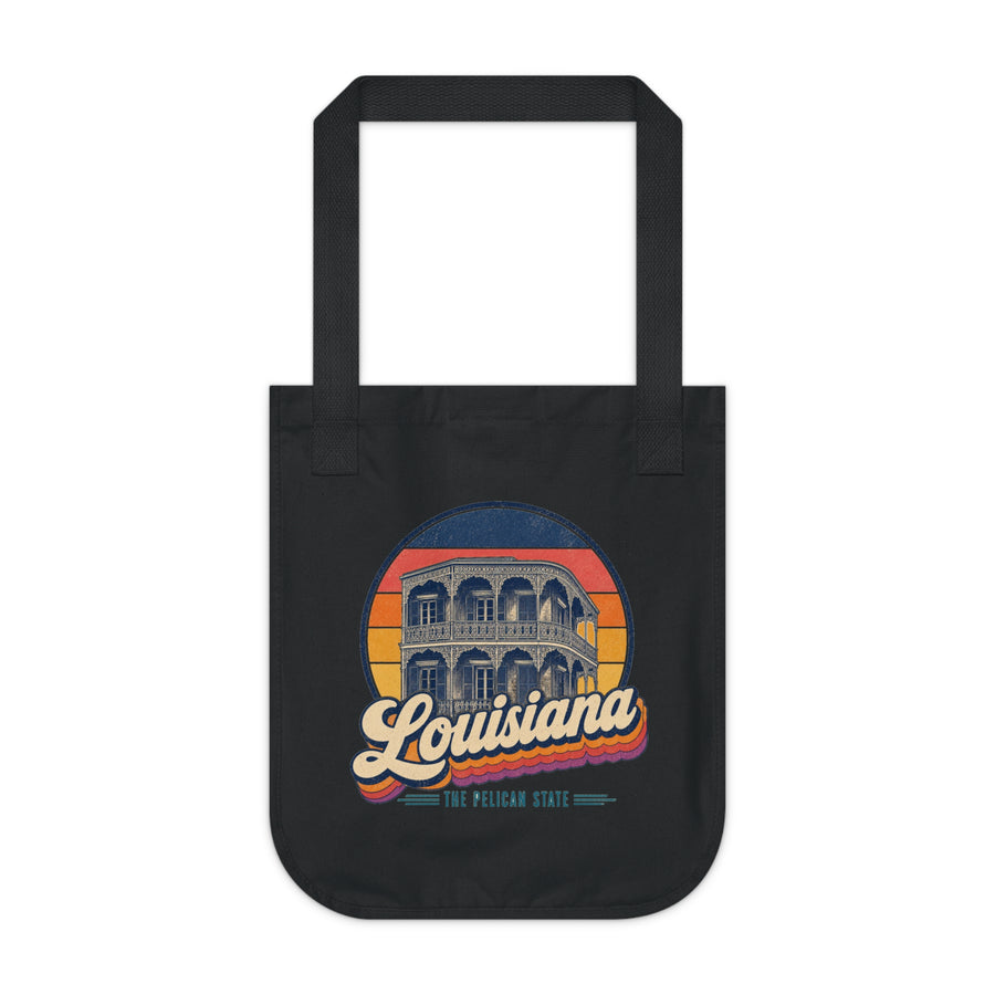 Louisiana French Quarter Balconies Tote Bag