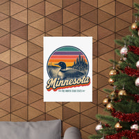 Minnesota Common Loon Poster