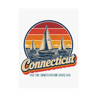 Connecticut Sailboats On The Sound Poster