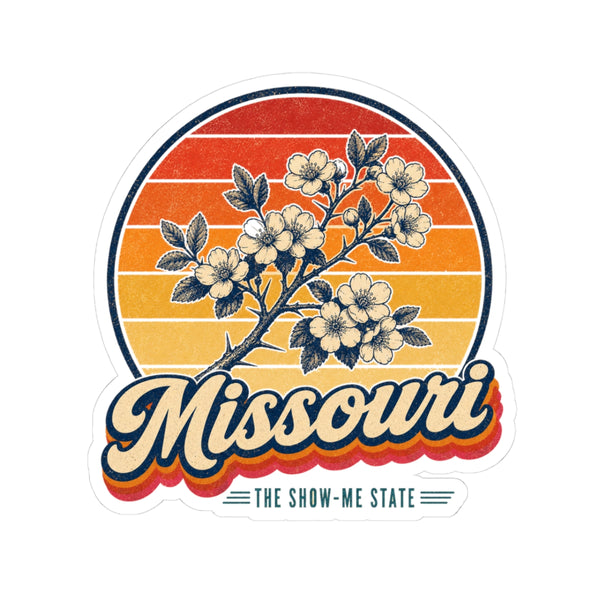 Missouri Hawthorn Blossom Sticker