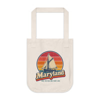Maryland Skipjack Sailboat Tote Bag