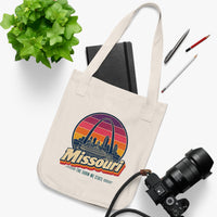 Missouri Retro Sunset Tote Bag