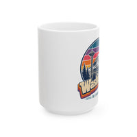 Washington Retro Sunset Mug