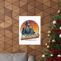 Missouri Kansas City Jazz Poster