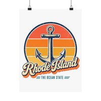 Rhode Island Anchor Of Hope Poster