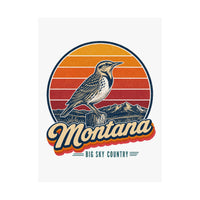 Montana Western Meadowlark Poster