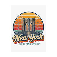 New York Brooklyn Bridge Poster