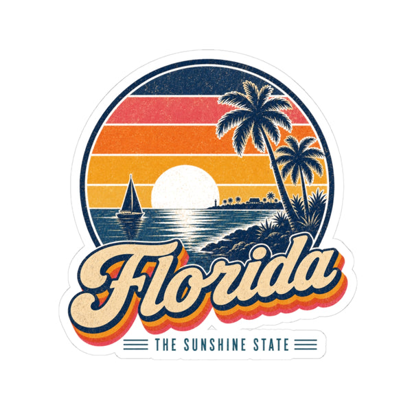 Florida Key West Sunset Sticker