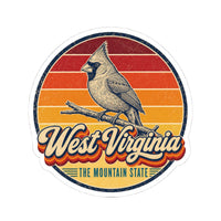 West Virginia Cardinal Sticker