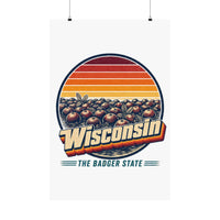 Wisconsin Cranberry Bog Poster