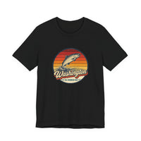 Washington Leaping Salmon Tee