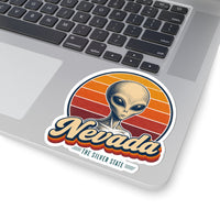 Nevada Area 51 Alien Sticker