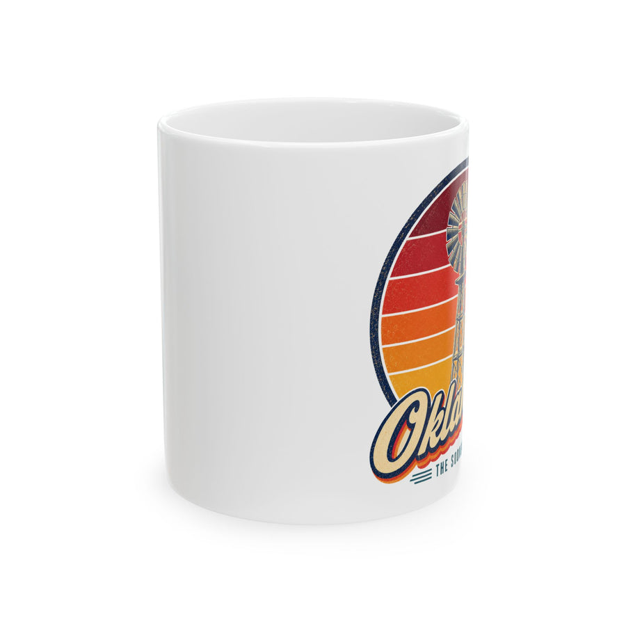 Oklahoma Prairie Windmill Mug
