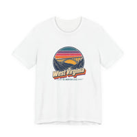 West Virginia Retro Sunset Tee