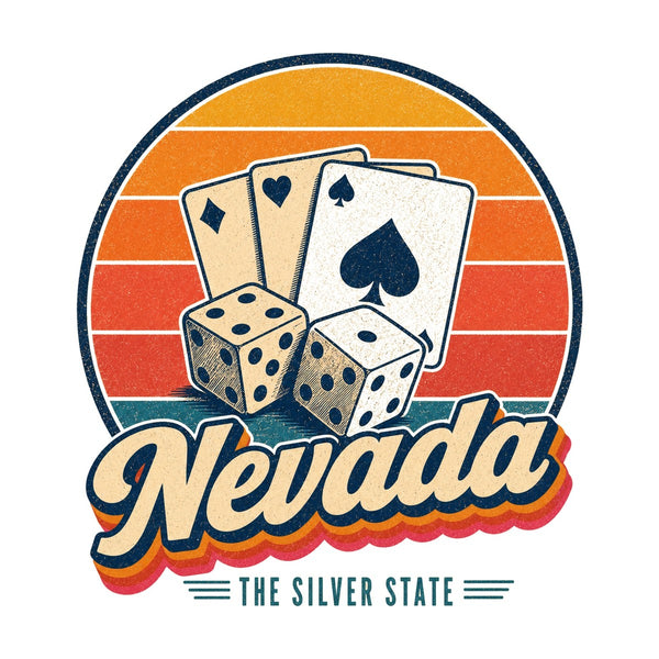 Nevada Dice And Playing Cards Tee