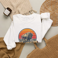 Kansas Buffalo On Prairie Sweatshirt