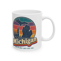 Michigan Mitten State Shape Mug