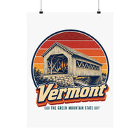 Vermont Covered Bridge Poster