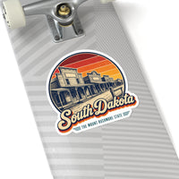 South Dakota Deadwood Old West Sticker