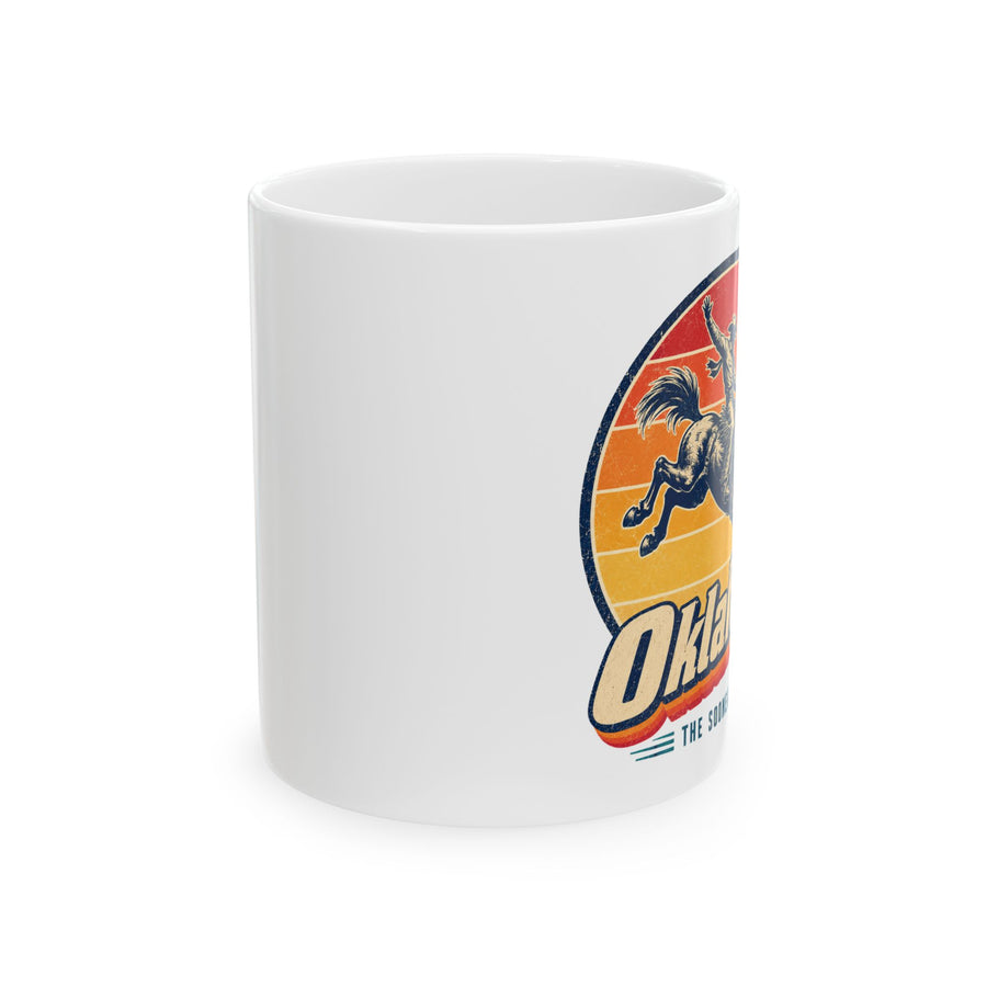 Oklahoma Rodeo Cowboy Mug