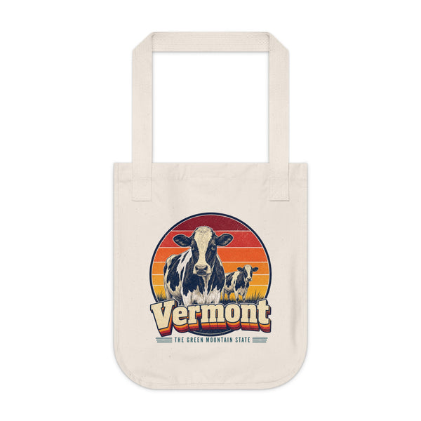 Vermont Dairy Cows Tote Bag