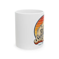 San Antonio Retro Sunset Mug