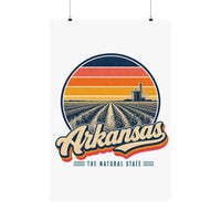 Arkansas Rice Fields Poster