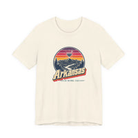Arkansas Retro Sunset Tee