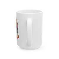 Indiana Basketball Hoop On Barn Mug
