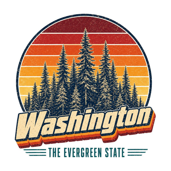 Washington Evergreen Forest Tee