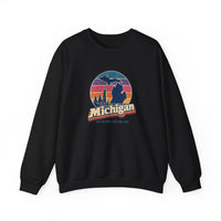 Michigan Retro Sunset Sweatshirt