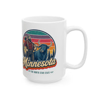 Minnesota Paul Bunyan And Babe Mug