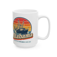 Alabama Shrimp Boats Mobile Bay Mug