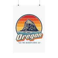 Oregon Haystack Rock Poster
