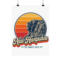 New Hampshire Old Man Of The Mountain Poster