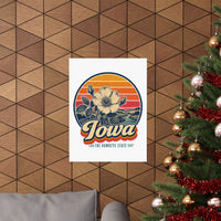 Iowa Wild Rose Poster
