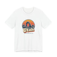 Utah Retro Sunset Tee